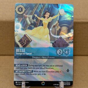 Disney Lorcana Belle - Strange but Special Foil 206/204 - LP